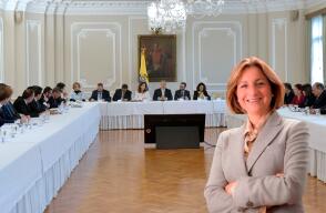 349578_María Victoria Llorente, directora de la Fundación Ideas para la Paz (FIP),// Foto: Presidencia