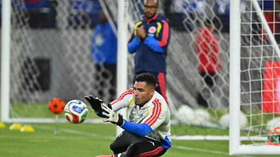 Álvaro Montero, arquero de la Selección Colombia y Boca Juniors. 