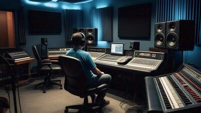 Estudio de sonido. Estudio de sonido.