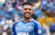 Falcao García en duelo con Millonarios, por Liga.