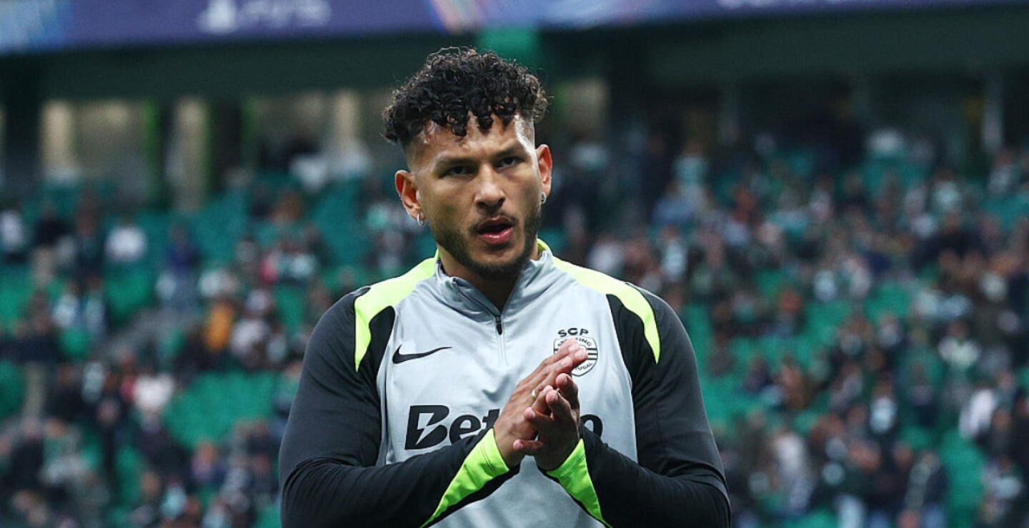 Luis Javier Suárez, figura del Sporting Lisboa. 