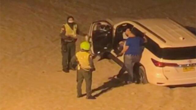 Mal ejemplo: pensaron que por trabajar en un hospital podían irse a beber y bailar en una playa  