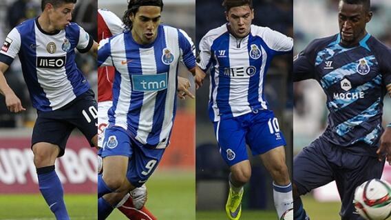 337480_James Rodríguez, Falcao García, Juan Fernando Quintero y Jackson Martínez 337480_James Rodríguez, Falcao García, Juan Fernando Quintero y Jackson Martínez