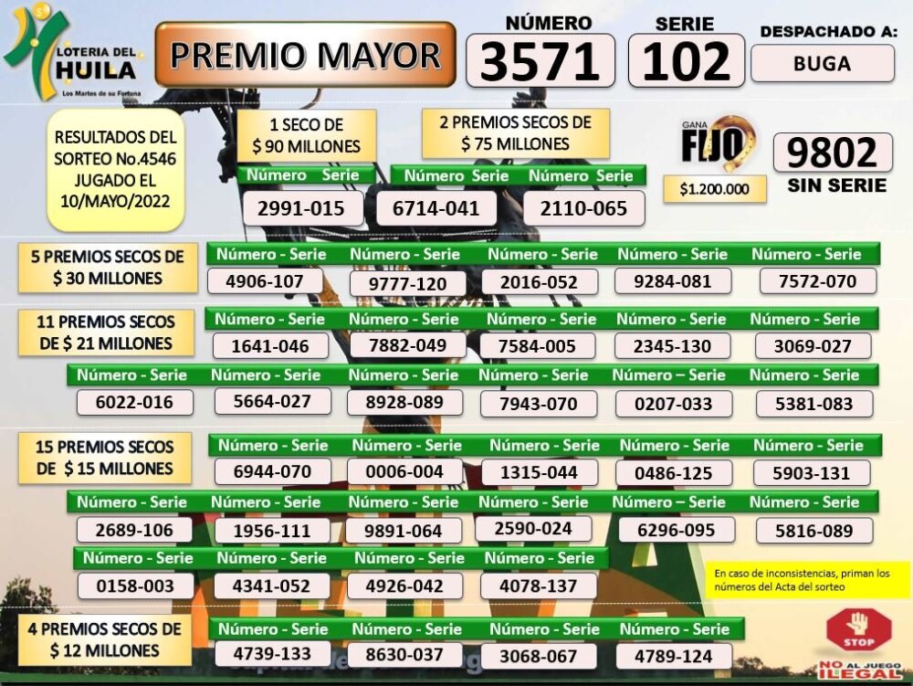 Lotería del Huila