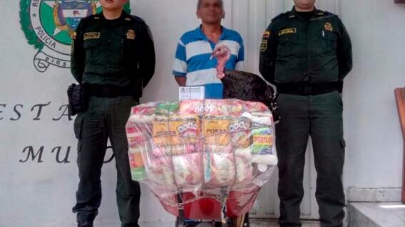 304168_BLU Radio. Rifa ilegal / Foto: Policía.