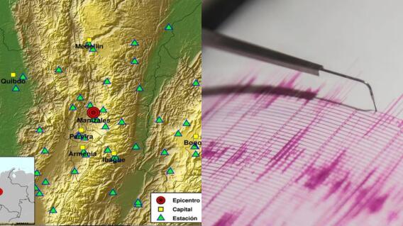 Temblor en Colombia en la mañana de este 22 de enero: epicentro fue cerca de 4 ciudades principales