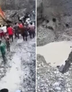 Suben a 14 los muertos por derrumbe en una mina de oro en Nariño; hay siete heridos