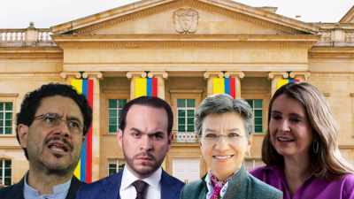 Posible tarjetón de candidatos presidenciales