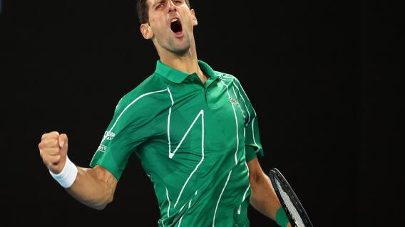 353793_BLU Radio. Novak Djokovic / Foto: AFP