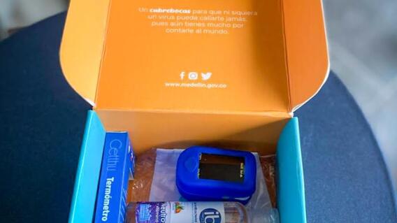 364474_Kit médico. Foto: Alcaldía de Medellín