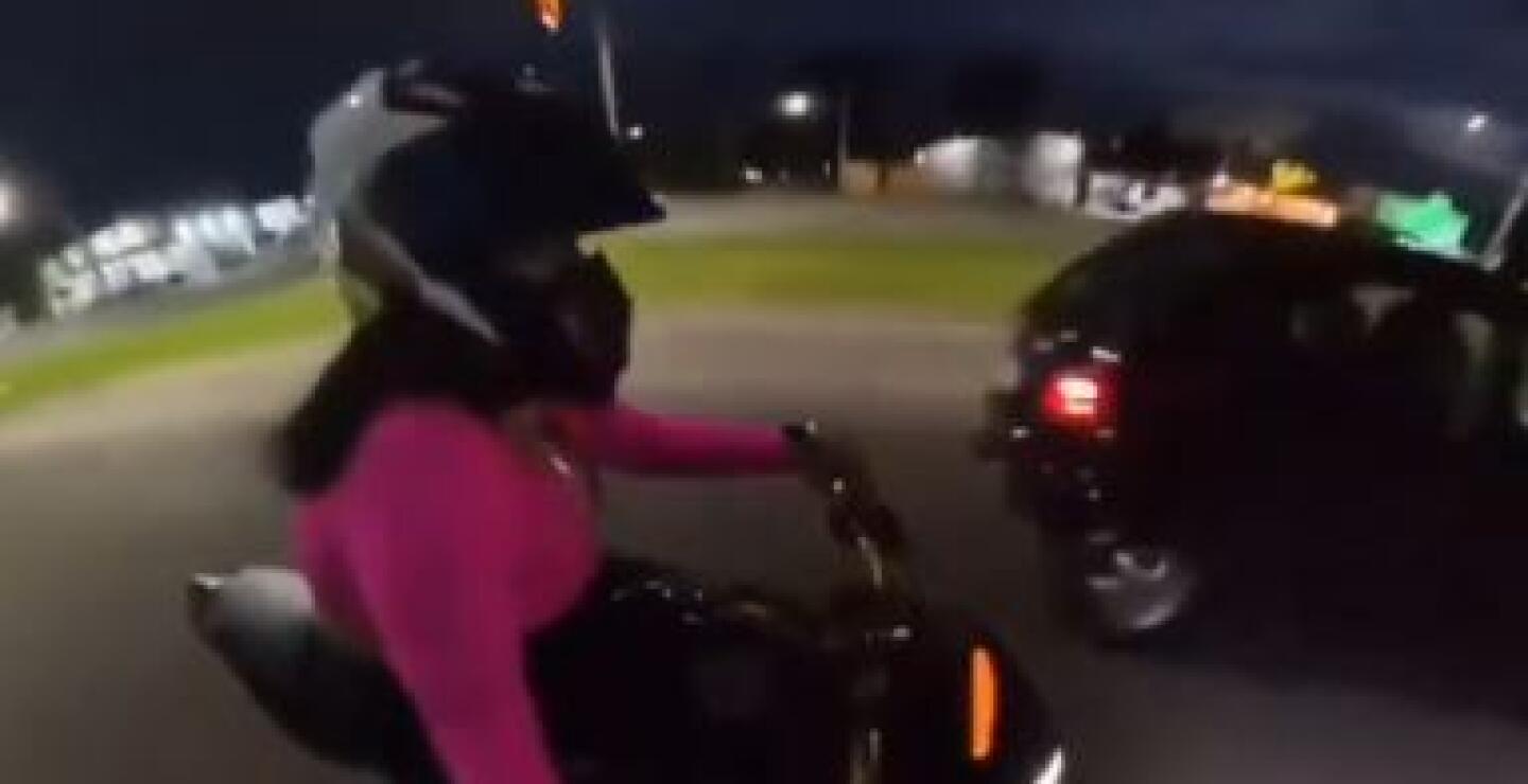 Accidente de motociclista