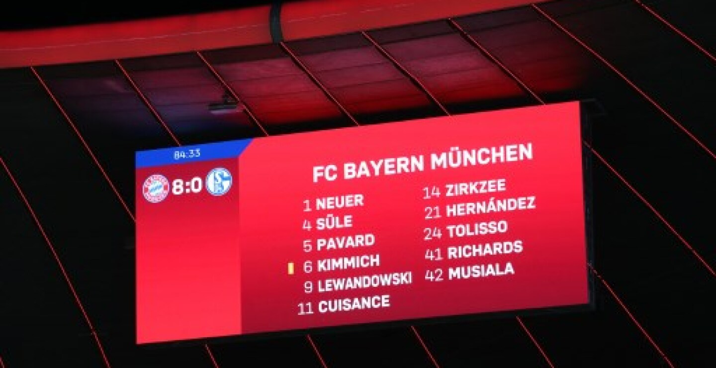 Bayern 8 Schalke 0