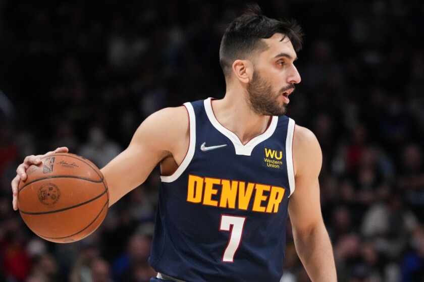 Facundo Campazzo, jugador argentino de baloncesto, en los Denver Nuggets