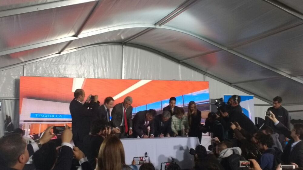 Gobierno y Alcaldía de Bogotá firman cofinanciación para primera línea