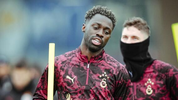 Dávinson Sánchez, defensor colombiano del Galatasaray.