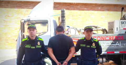 Capturado con vehículo robado en San Gil 