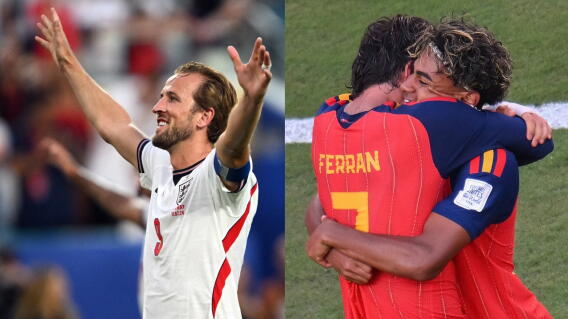 Inglaterra y España se enfrentan en la Liga de Naciones de la UEFA.