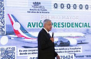 353913_BLU Radio. AMLO, avión presidencial / Foto: AFP