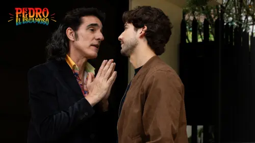 Pedro le cuenta a Pedro Jr. lo que realmente hizo en Estados Unidos en Pedro, el Escamoso 2.