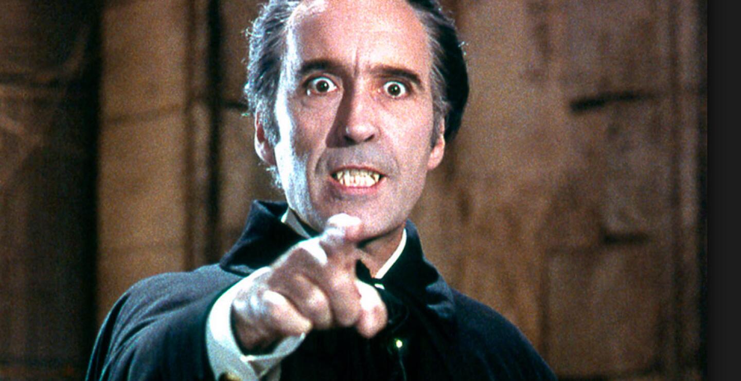 Como el conde Drácula.