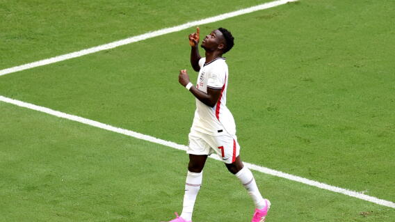 Bukayo Saka marcó tres goles para Inglaterra en el duelo contra Francia en el Mundial 2026.