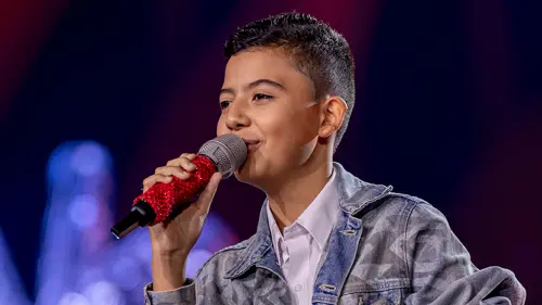 Mathias Londoño en La Voz Kids.