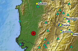 Temblor de magnitud 4,3 se registró este domingo en Chocó: tuvo una profundidad de 43 kilómetros