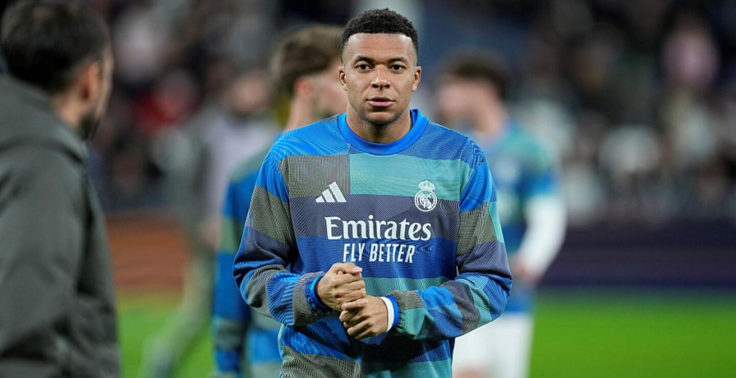 Kylian Mbappé, delantero del Real Madrid.
