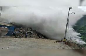 306457_Foto: captura de video destaponamiento de Hidroituango/BLU Radio