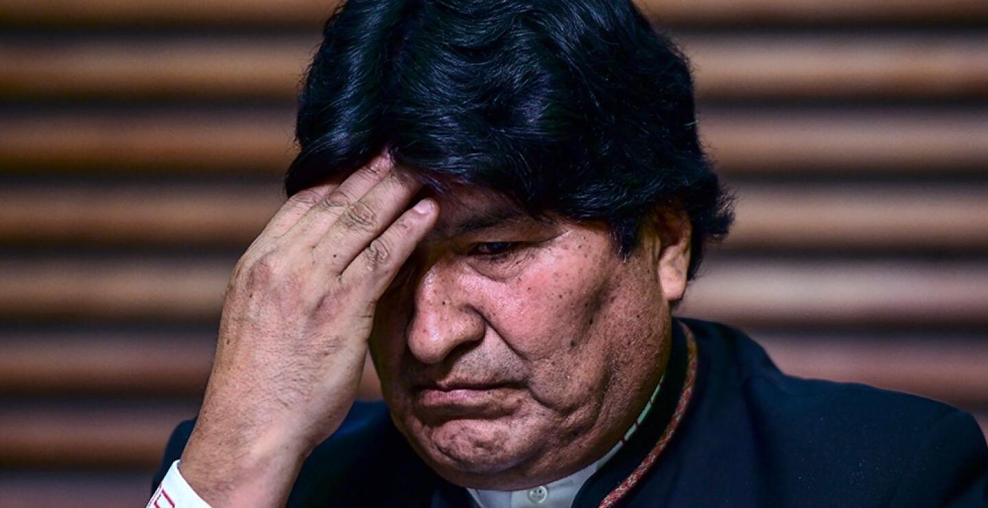367152_Evo Morales // Foto: AFP