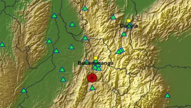 ¿Lo sintió? Reportan temblor en Colombia en la tarde de este jueves 23 de abril: epicentro