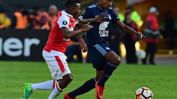 301890_Foto: Santa Fe vs Emelec/AFP