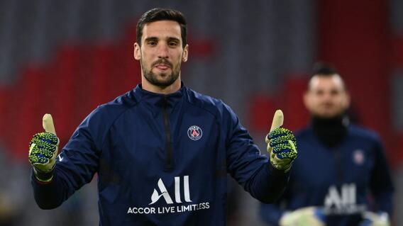 Sergio Rico, arquero español del PSG Sergio Rico, arquero español del PSG