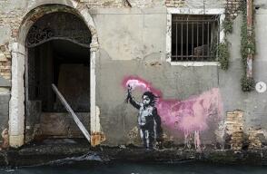 334920_BLU Radio // Banksy // Foto: Instagram Banksy