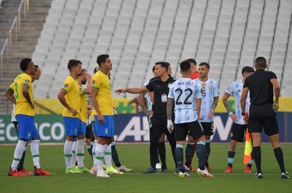Brasil Vs Argentina La Afa Confirmo La Suspension Del Partido En Eliminatorias Sudamericanas Eliminatorias Sudamericanas Golcaracol