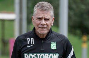 Paulo Autuori, entrenador de Atlético Nacional. 