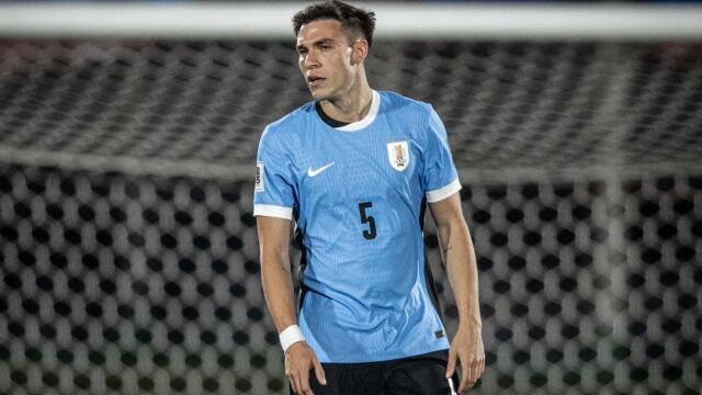 Manuel Ugarte, jugador de Uruguay. Manuel Ugarte, jugador de Uruguay.