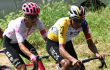 Egan Bernal, ciclista colombiano y líder del INEOS Grenadiers, en la etapa 16 del Giro de Italia 2025