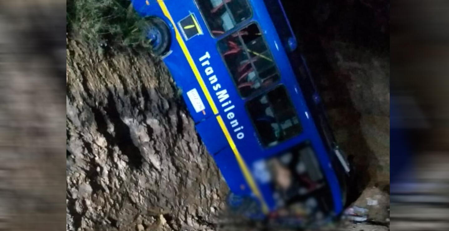 Accidente de bus del SITP en Bogotá 