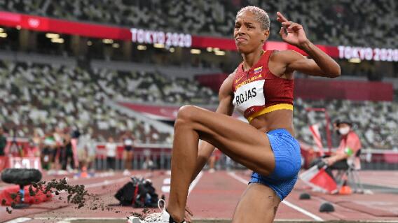 Yulimar Rojas, en los Juegos Olímpicos de Tokio 2020 Yulimar Rojas, en los Juegos Olímpicos de Tokio 2020