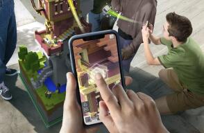 334370_Blu Radio/ Minecraft Earth. Foto: Cortesía