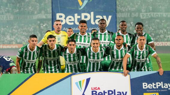 Atlético Nacional juega este miércoles en la Copa BetPlay. 