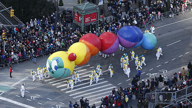 Nueva York celebró con el tradicional desfile de Macy’s el Día de Acción de Gracias