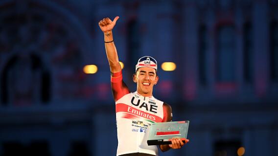 Juan Sebastián Molano, ciclista colombiano en la Vuelta a España. Juan Sebastián Molano, ciclista colombiano en la Vuelta a España.
