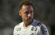 Neymar, figura y capitán del Santos. 