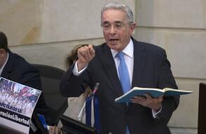 341255_BLU Radio // Álvaro Uribe // Foto: AFP