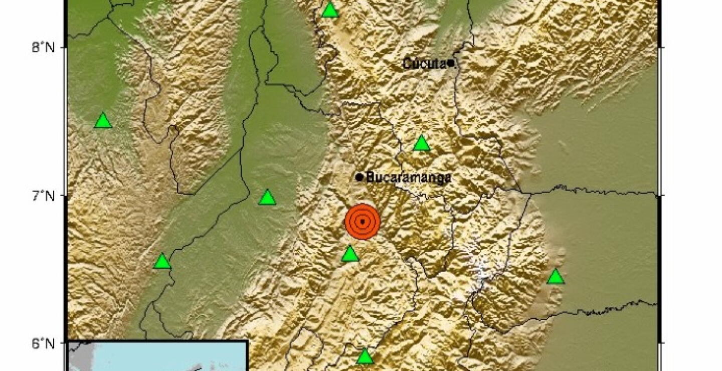 En 4 regiones de Colombia se reportó temblor hoy en la madrugada del 17 de septiembre