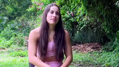 Anamar cuenta sobre su trabajo antes del Desafío 2024 en La Red.