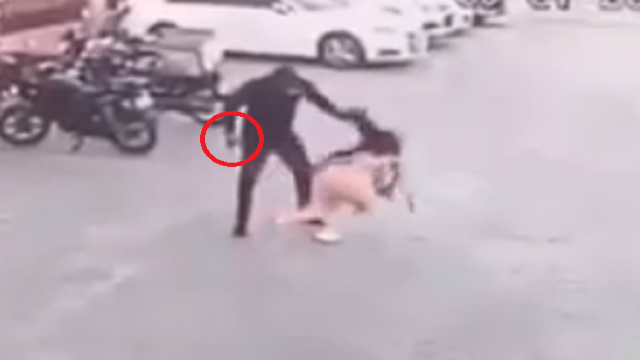 Cámaras de seguridad registraron brutal ataque a golpes y tiros contra una joven modelo