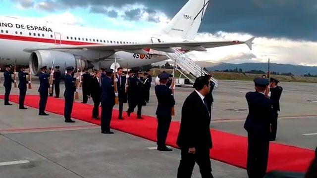 Con bombos y platillos, así fue recibido el presidente del Gobierno español, Pedro Sánchez